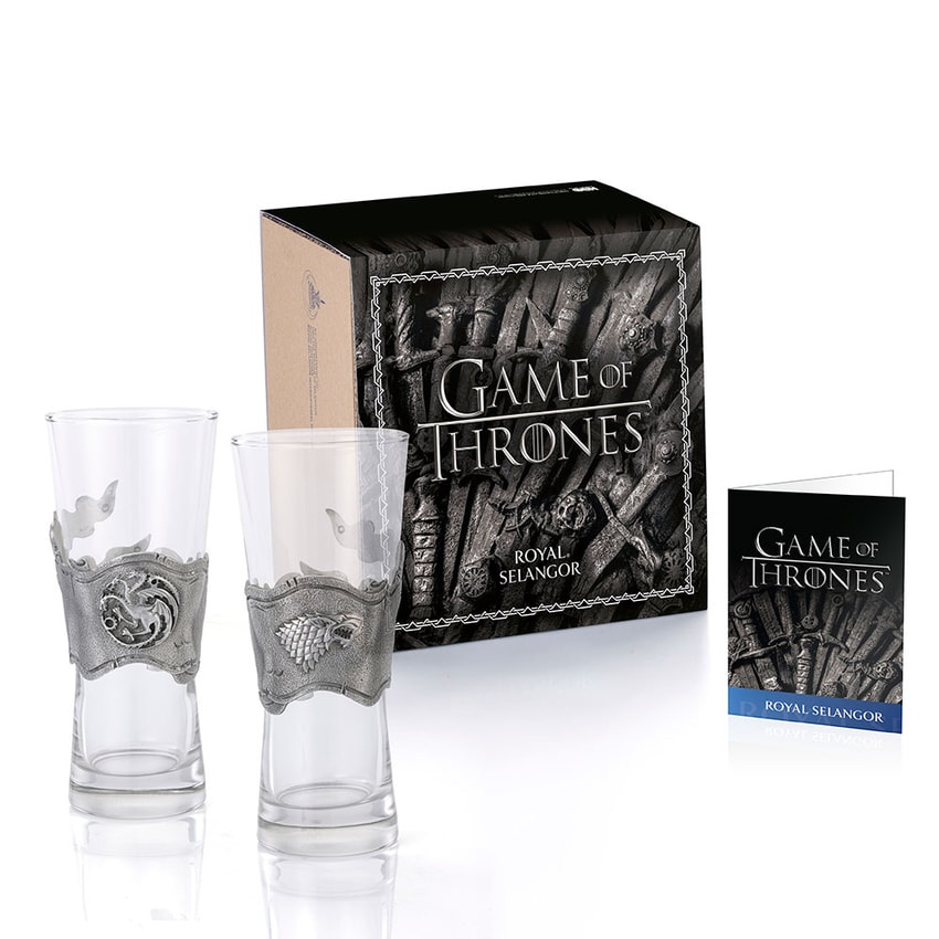 Ice & Fire Pilsner Pair- Prototype Shown