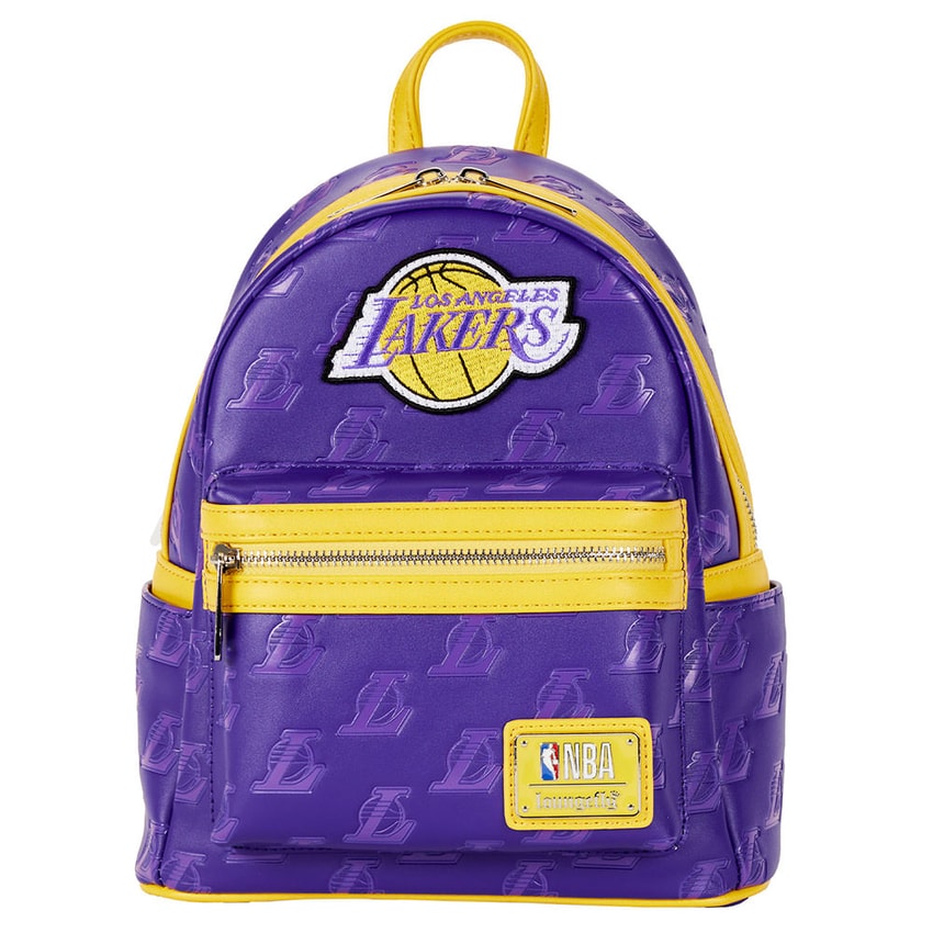 Lakers Debossed Logo Mini Backpack- Prototype Shown View 3