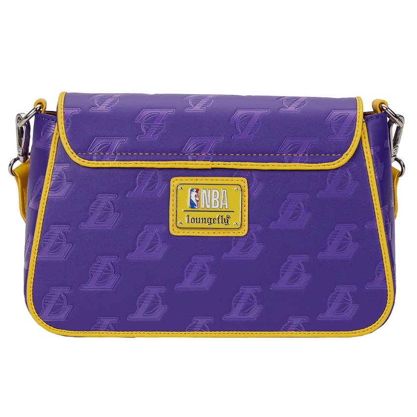 Lakers Debossed Logo Cross Body Bag- Prototype Shown View 1