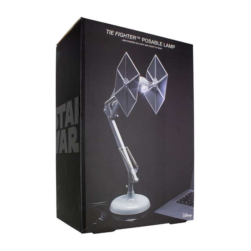 TIE Fighter Posable Desk Light- Prototype Shown