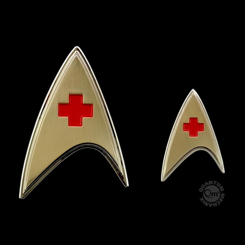 Enterprise Medical Badge and Pin Set- Prototype Shown