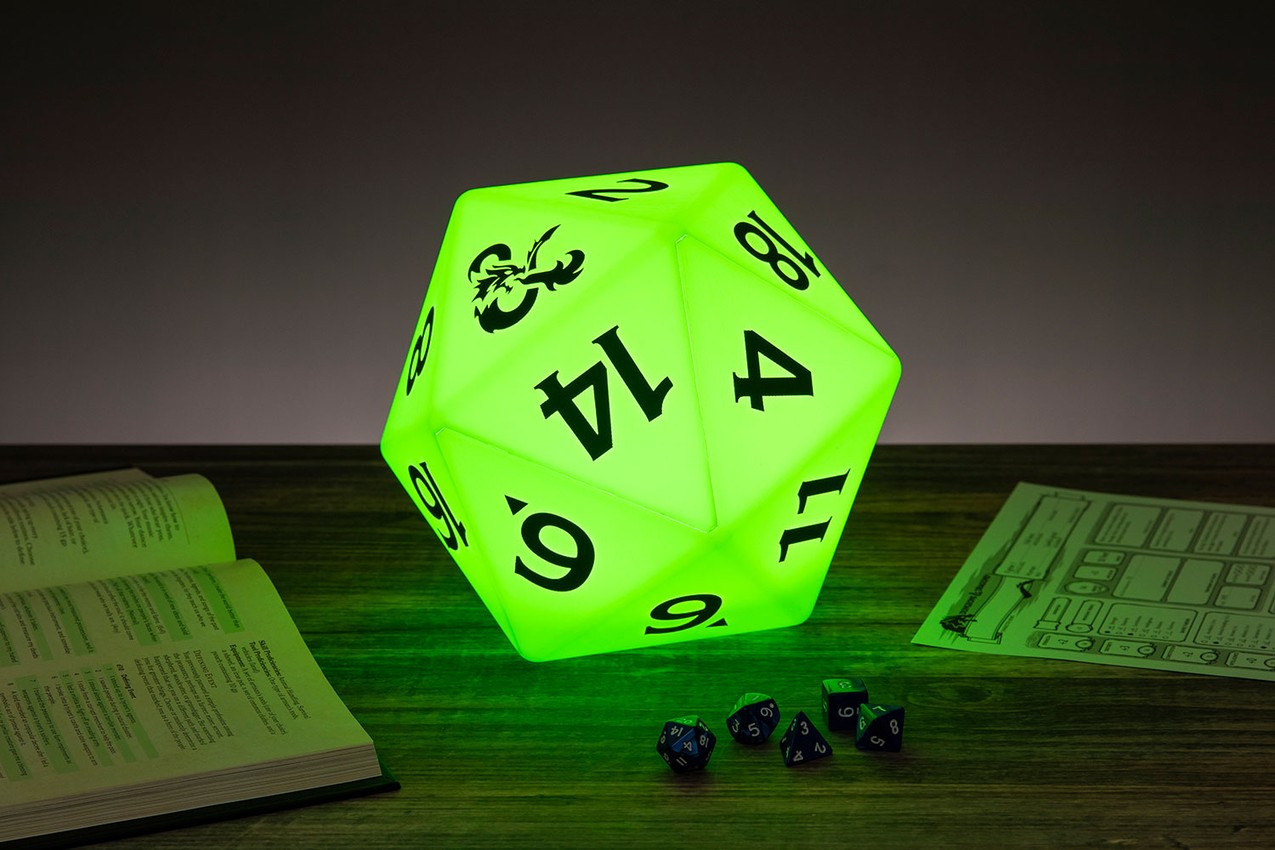 Dungeons & Dragons D20 Light Collectible Lamp  View 4