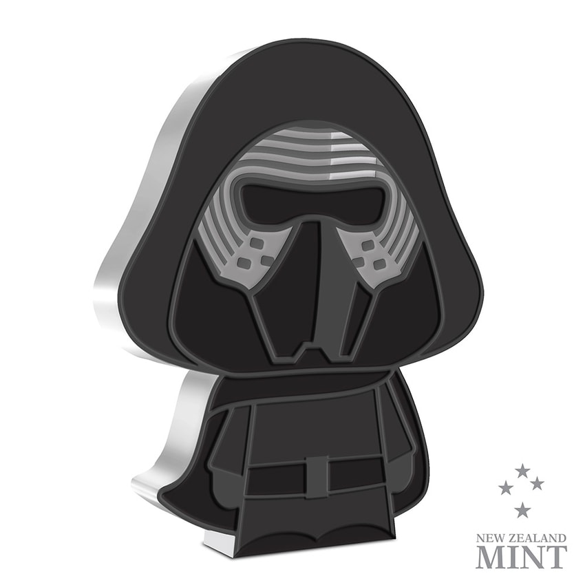 Kylo Ren 1oz Silver Coin- Prototype Shown