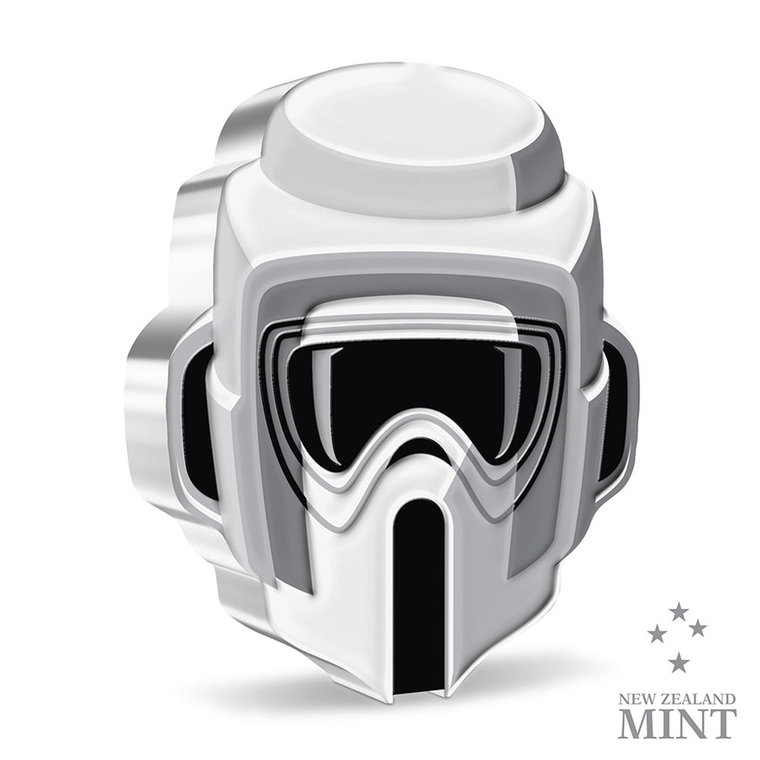 Scout Trooper 1oz Silver Coin- Prototype Shown