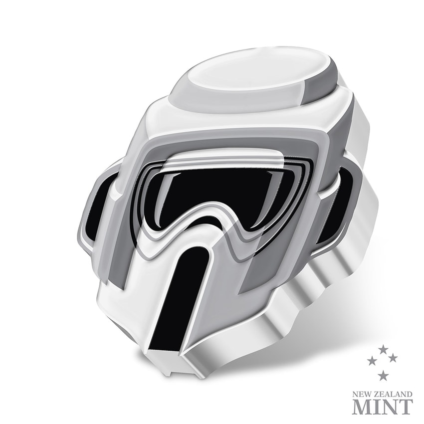 Scout Trooper 1oz Silver Coin- Prototype Shown