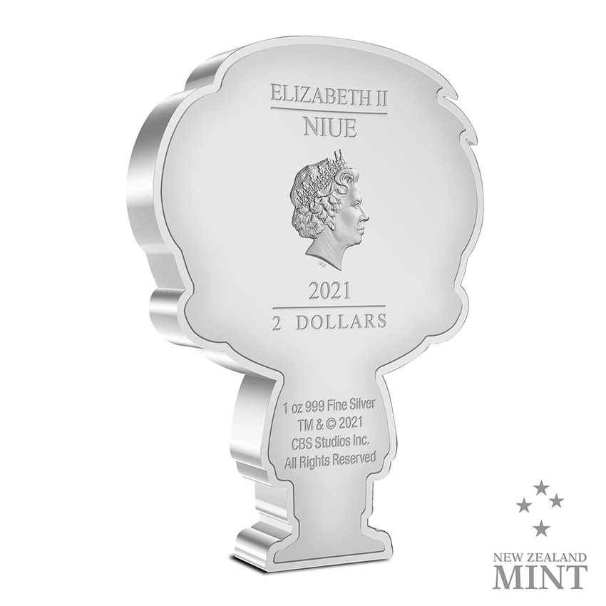 Captain James T. Kirk 1oz Silver Coin- Prototype Shown
