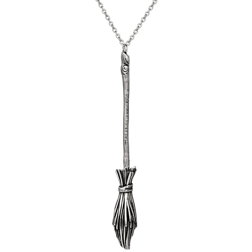 Hocus Pocus Broom Necklace