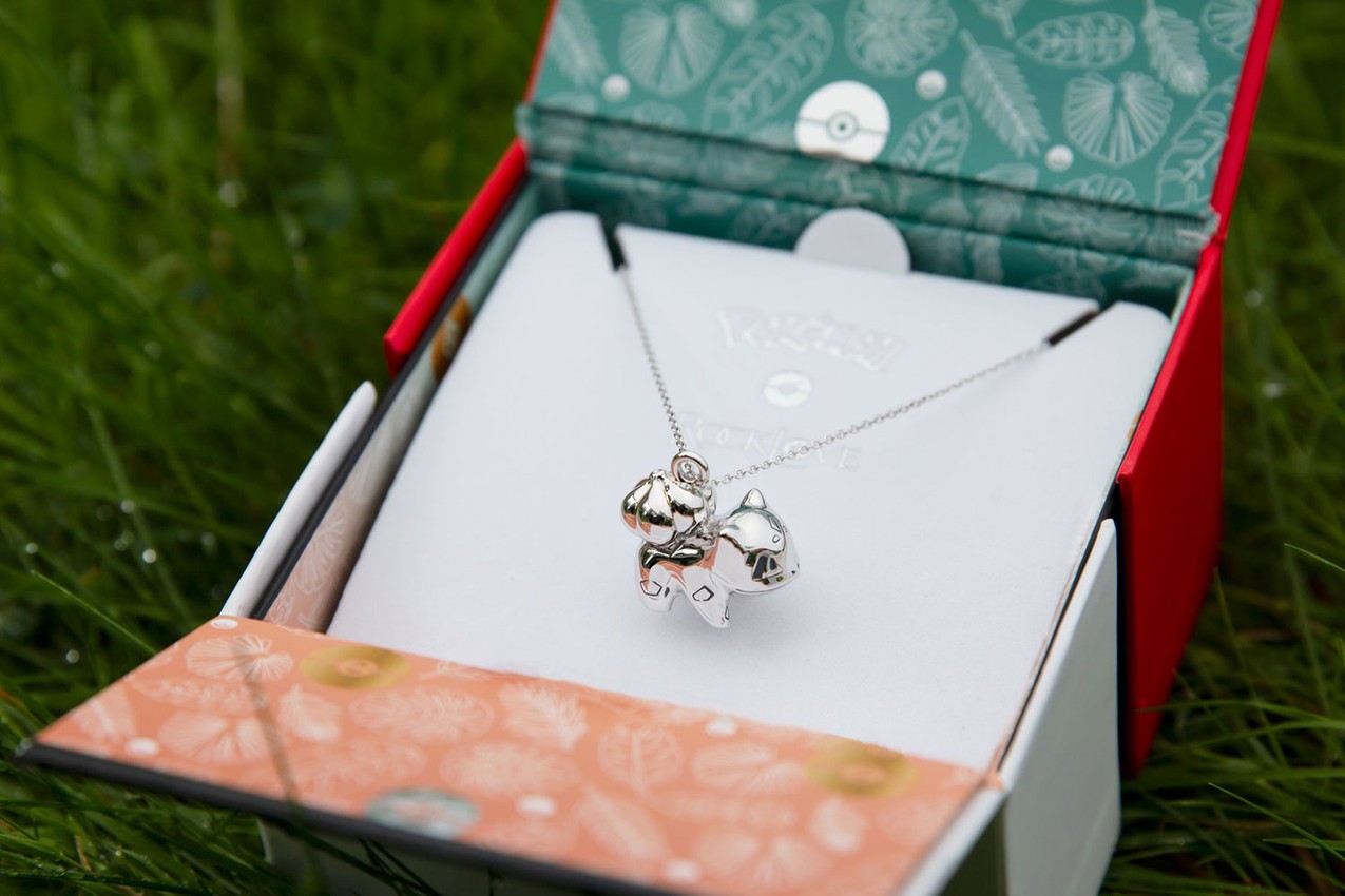 Pokémon Bulbasaur Necklace Jewelry - Prototype Shown View 6