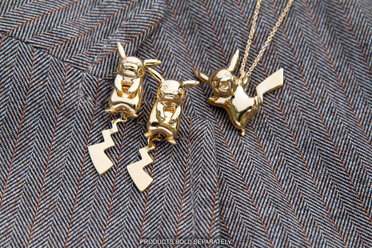 Pokémon Pikachu Earrings Jewelry - Prototype Shown View 6