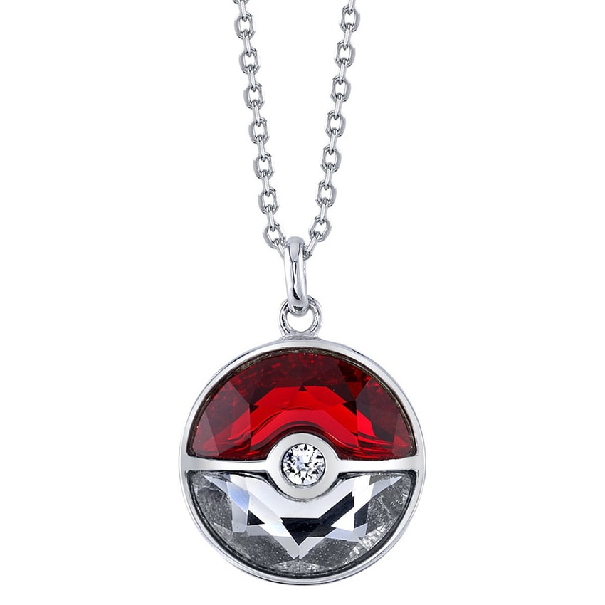 Crystal Poke Ball Necklace- Prototype Shown