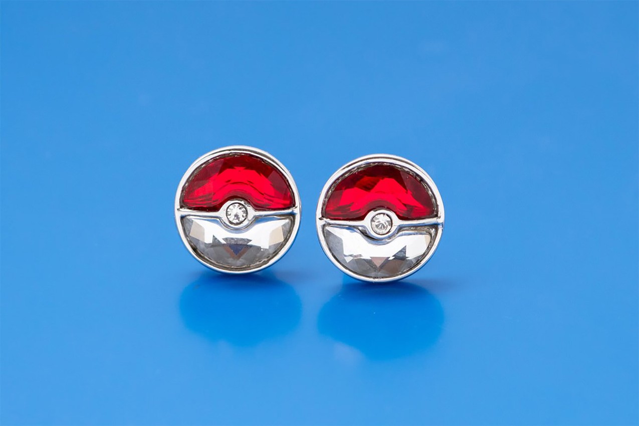 Pokeball earrings on sale