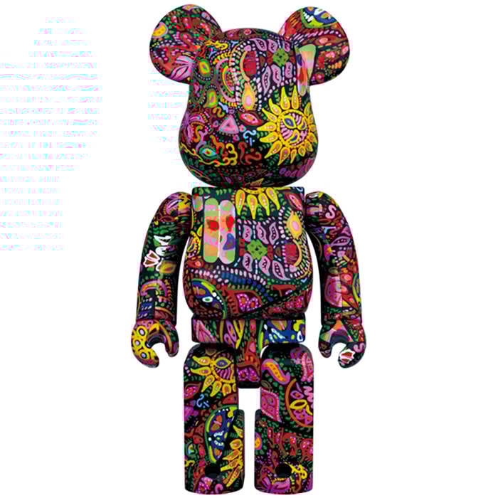 Be@rbrick Psychedelic Paisley 1000%