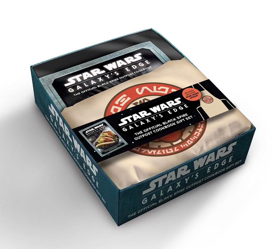 Star Wars Galaxy's Edge: The Official Black Spire Outpost Cookbook Gift Set- Prototype Shown