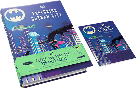 Exploring Gotham City Puzzle and Book Set- Prototype Shown
