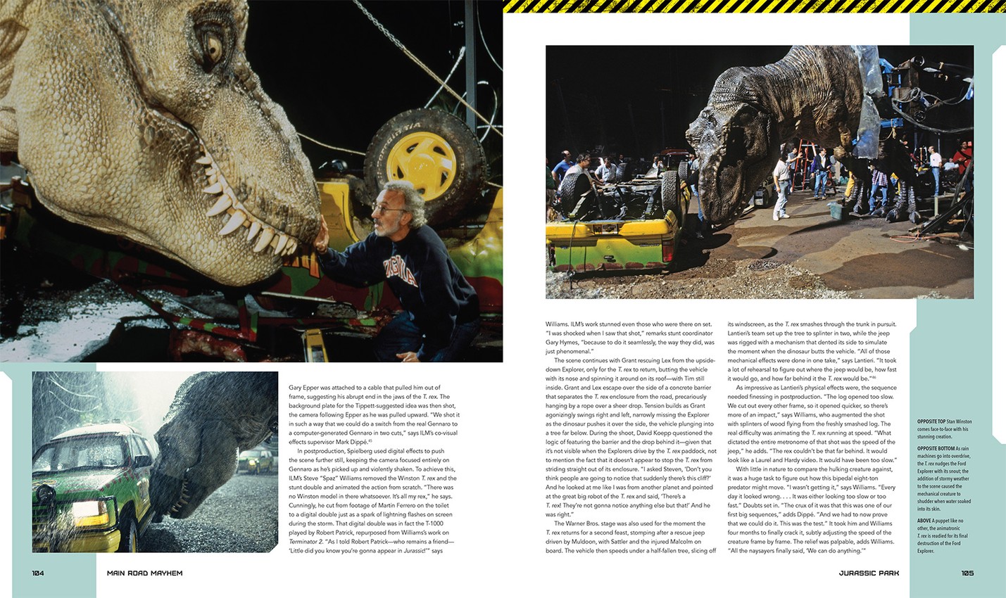 Jurassic Park: The Ultimate Visual History- Prototype Shown