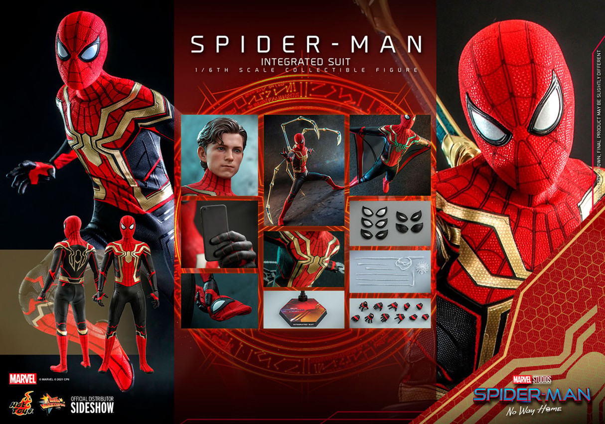 Marvel Spider-Man (Integrated Suit) Sixth Scale Figure  Collector Edition - Prototype Shown View 6
