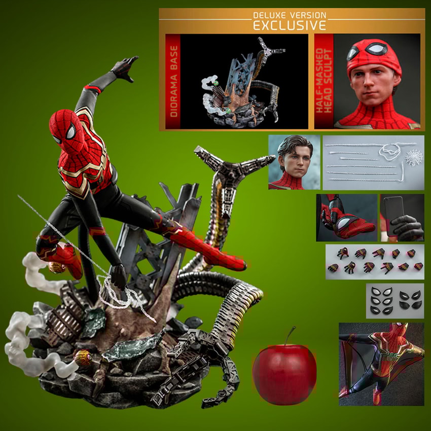 Spider-Man (Integrated Suit) Deluxe Version Sixth Scale