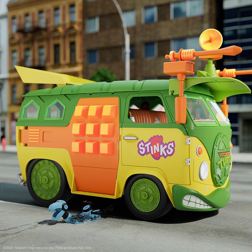 Teenage Mutant Ninja Turtles Party Wagon Scaled Replica - Prototype Shown View 6