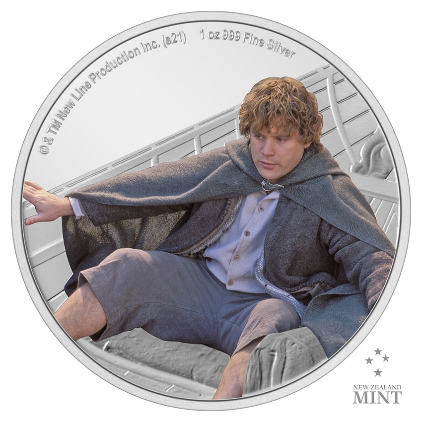 Samwise Gamgee 1oz Silver Coin- Prototype Shown