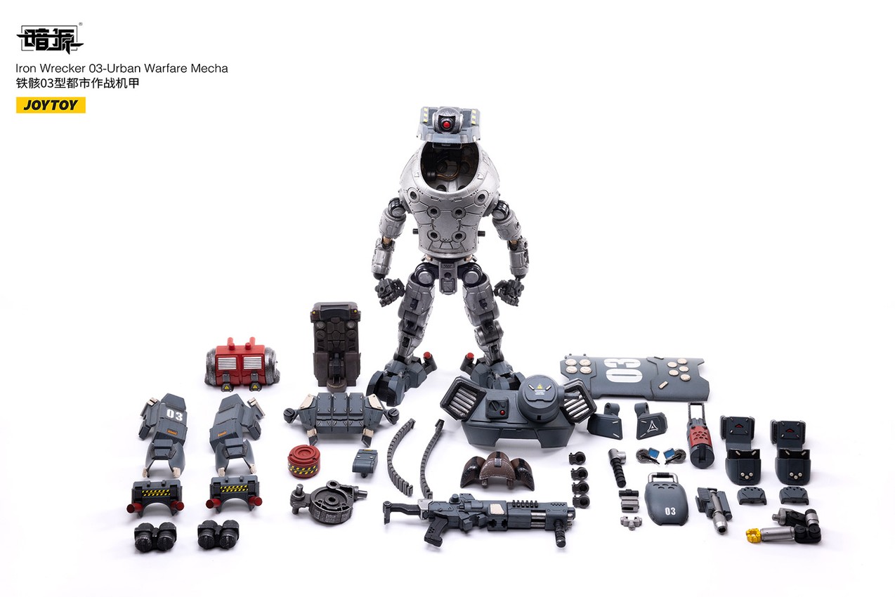 Iron Wrecker 03 Urban Warfare Mecha- Prototype Shown