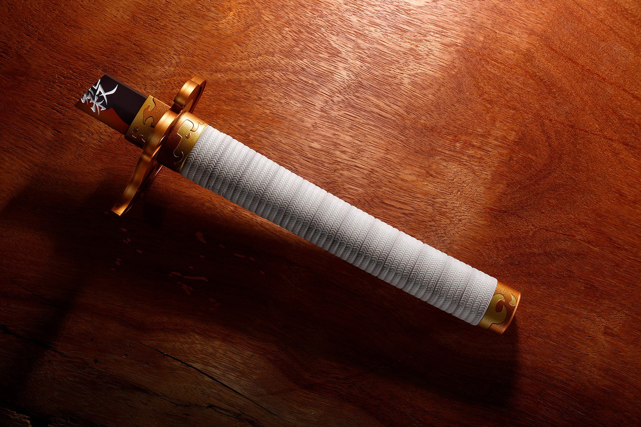 Broken Nichirin Sword (Kyojuro Rengoku)- Prototype Shown