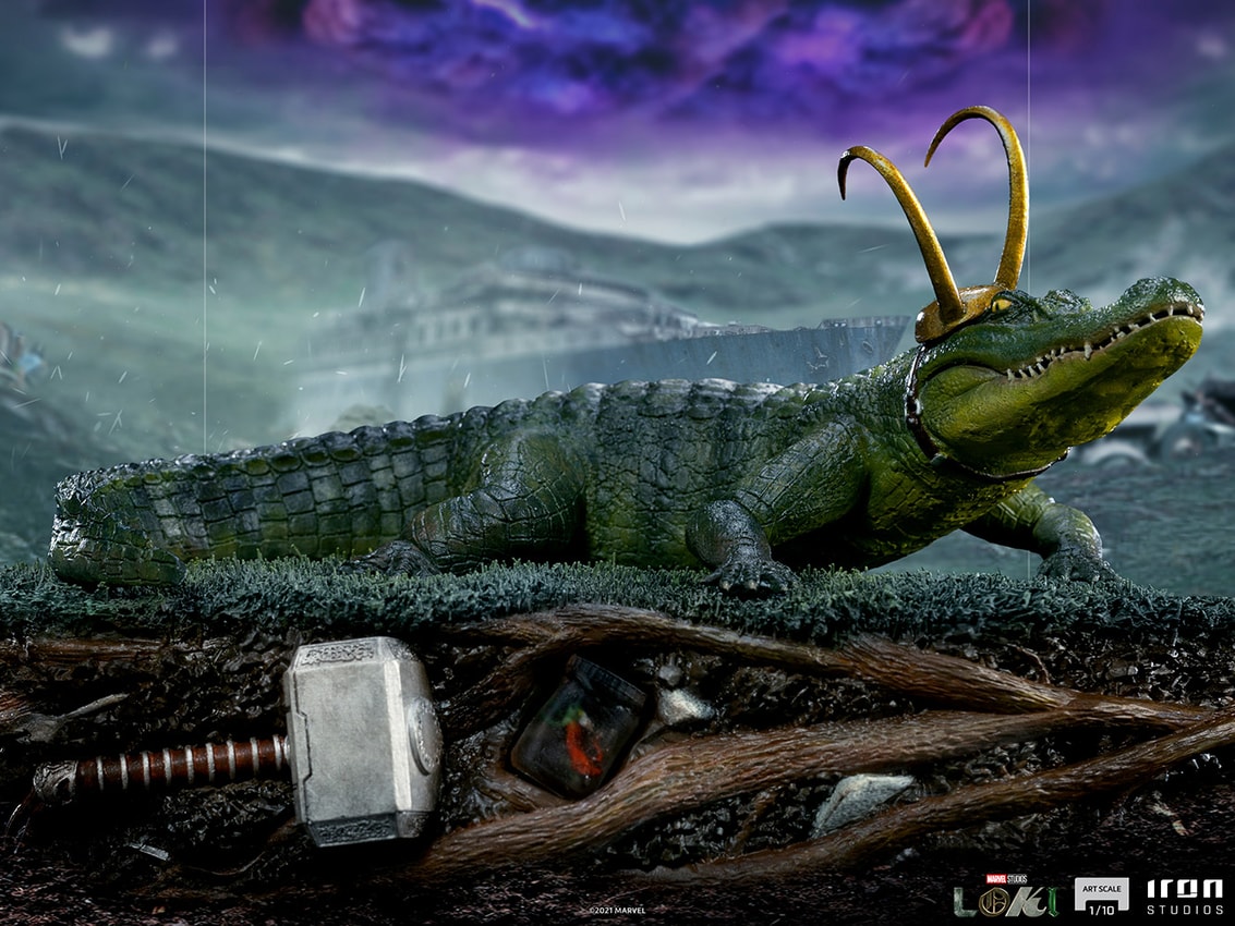 Marvel Alligator Loki 1:10 Scale Statue - Prototype Shown View 6