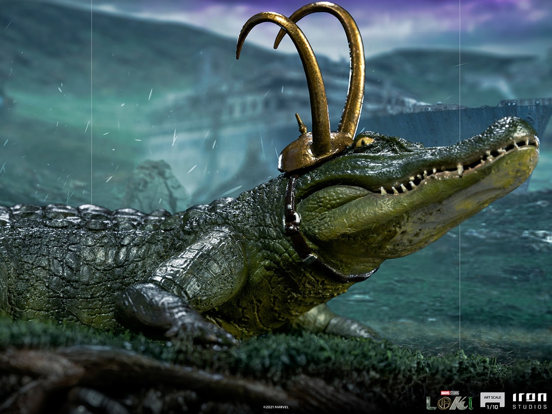 Marvel Alligator Loki 1:10 Scale Statue - Prototype Shown View 2