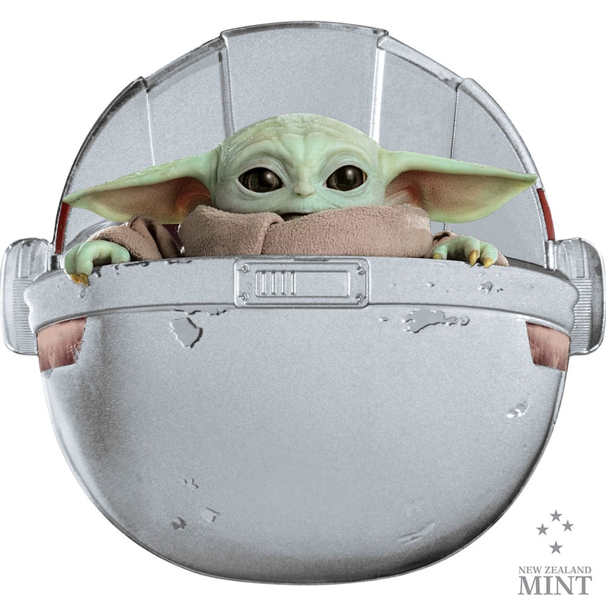 Grogu 1oz Silver Coin- Prototype Shown