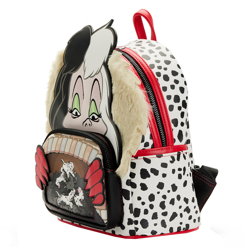 101 Dalmatians Villains Scene Cruella Mini Backpack- Prototype Shown View 2