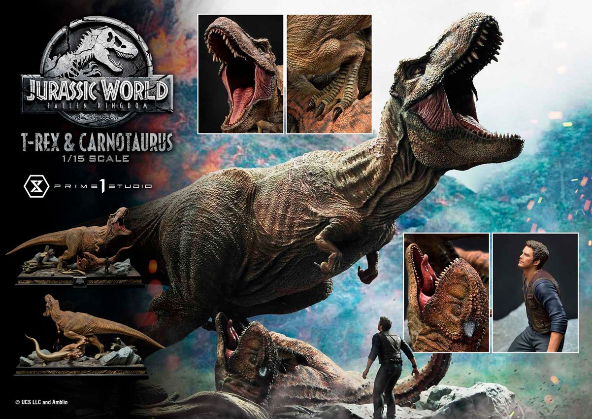 T-Rex & Carnotaurus Collector Edition - Prototype Shown