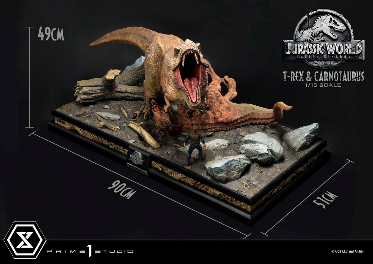 T-Rex & Carnotaurus Collector Edition - Prototype Shown View 5