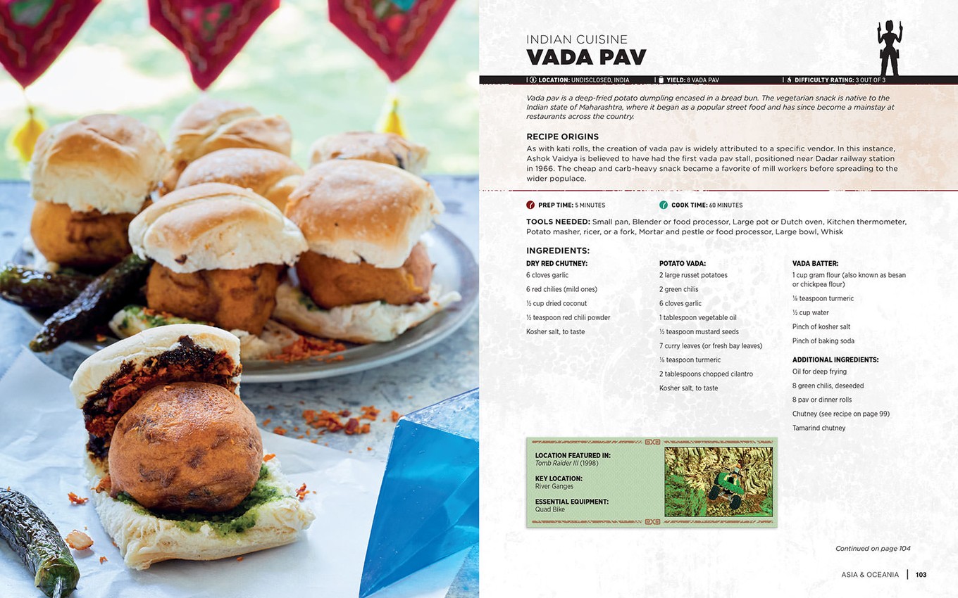 Tomb Raider Tomb Raider: The Official Cookbook and Travel Guide Book - Prototype Shown View 6