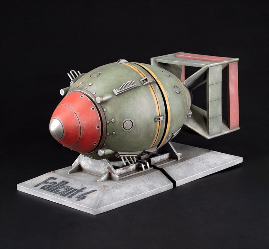 Fallout 4 Liberty Prime Nuke Bookends Office Supplies - Prototype Shown View 6