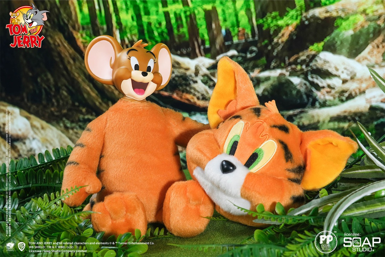 Tom & Jerry Tiger Plush Collectible Figure by Soap Studio