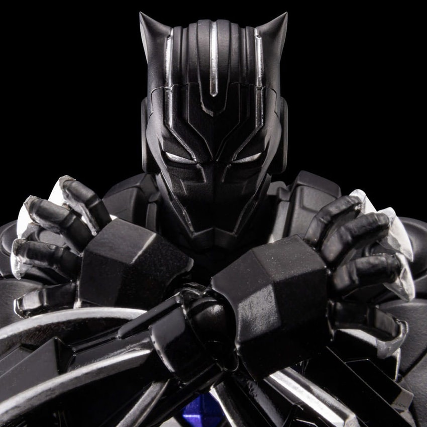 Black Panther Sentinel Fighting Armor Action Figure by Sentinel | Sideshow  Collectibles