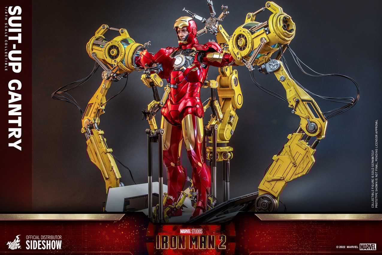 Iron man suit up gantry hot toys clearance