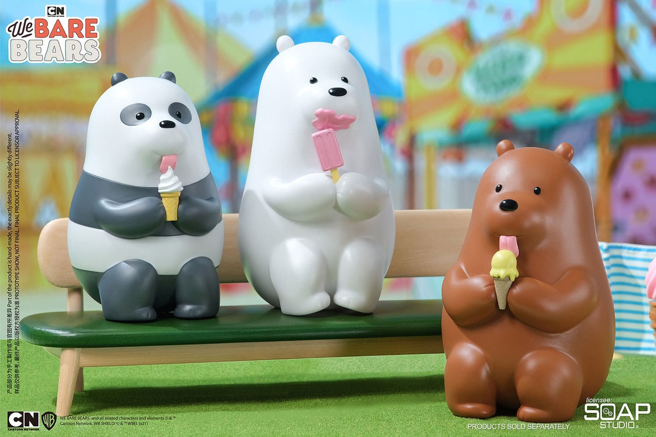 We Bare Bears Ice Cream Lover (Grizzly Version) Vinyl Collectible by Soap  Studio | Sideshow Collectibles
