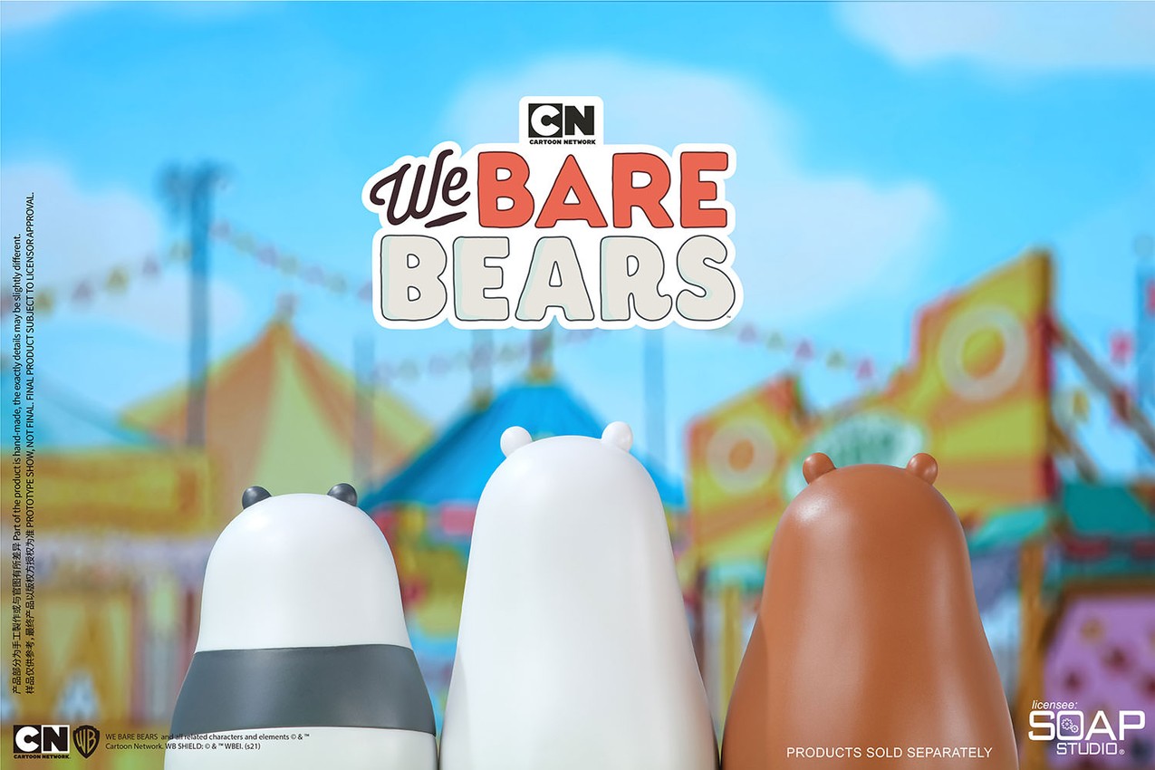 We Bare Bears Ice Cream Lover (Panda Version) Vinyl Collectible Collector Edition - Prototype Shown View 3