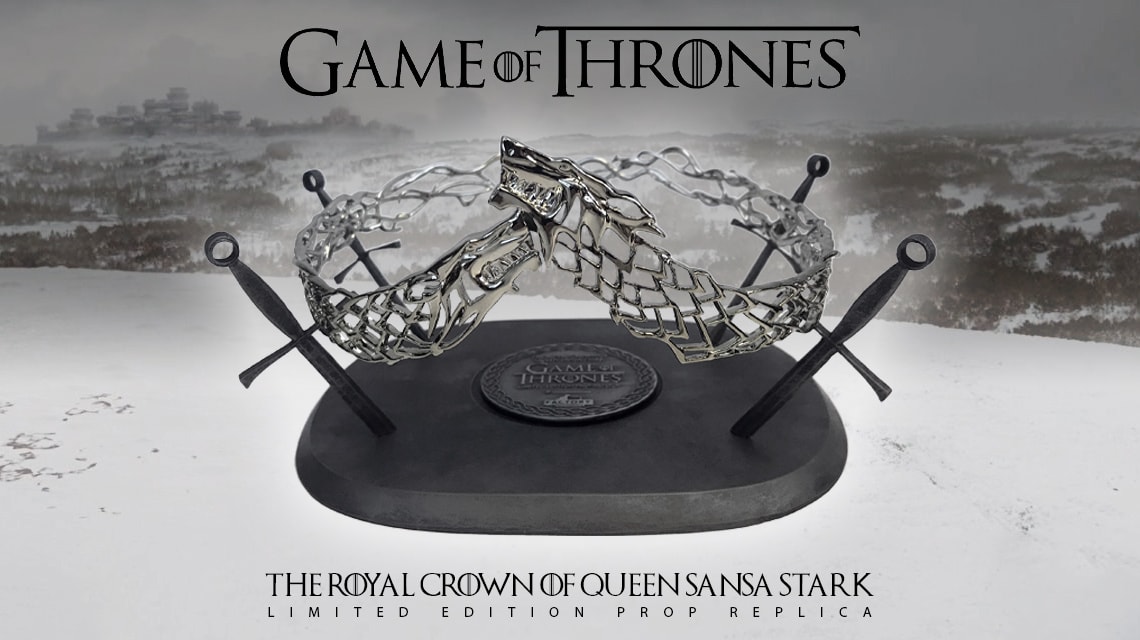 The Royal Crown of Queen Sansa Stark- Prototype Shown