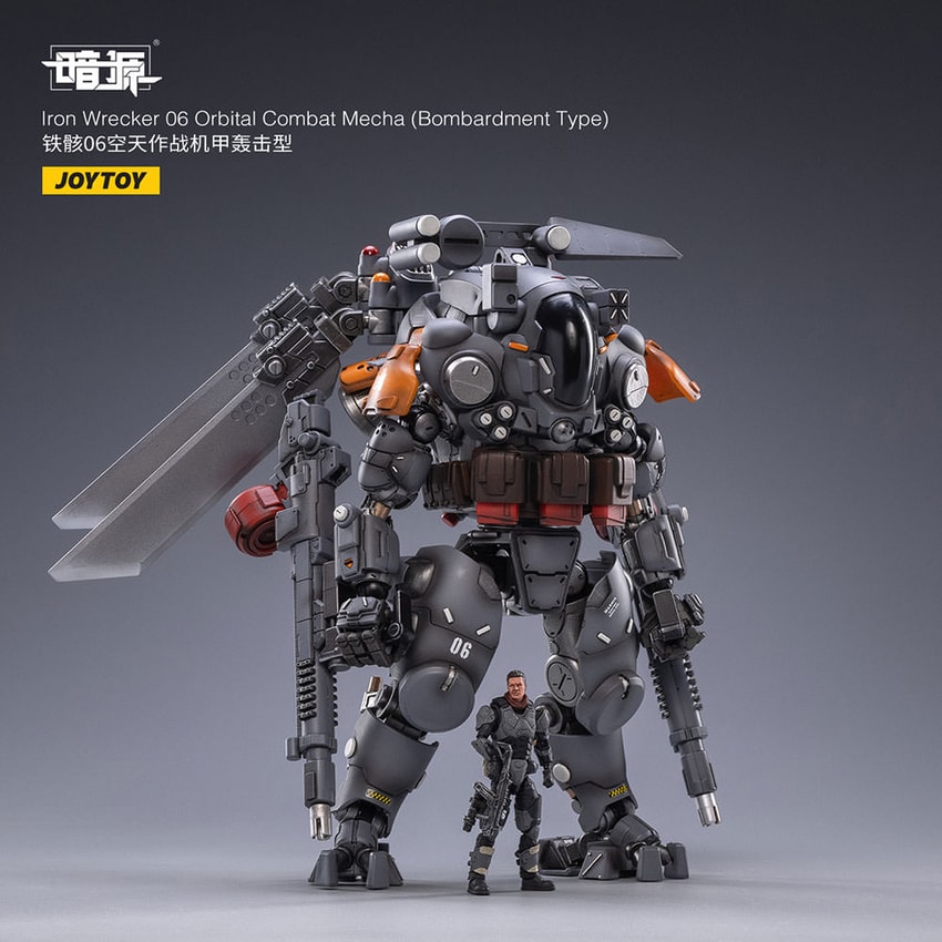 Iron Wrecker 06 Orbital Combat Mecha (Bombardment Type)- Prototype Shown