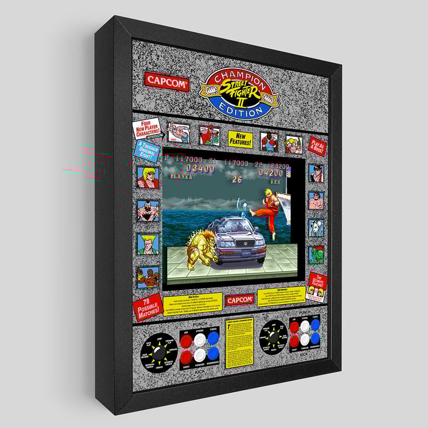 Street Fighter Bonus Stage View 1