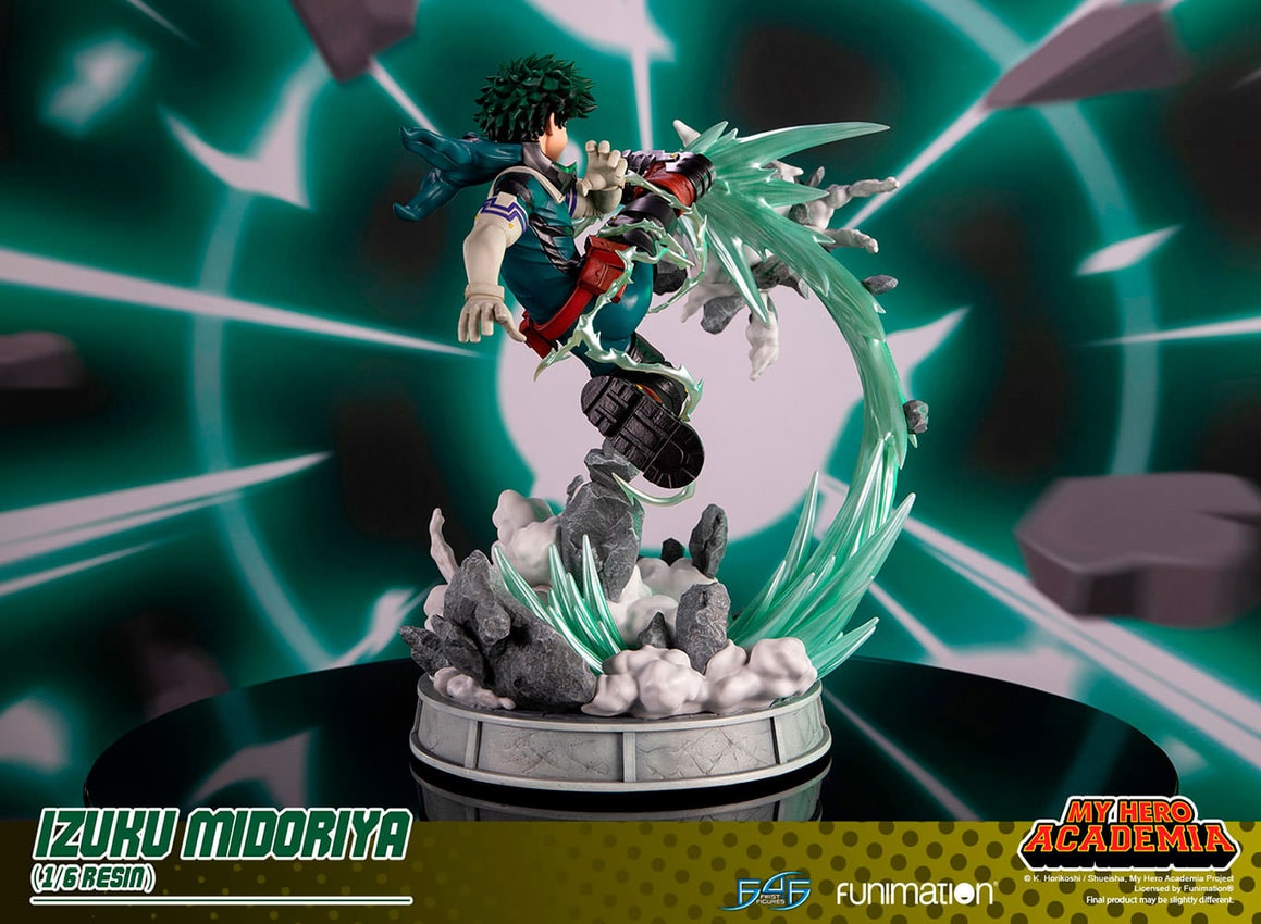 My Hero Academia Izuku Midoriya Statues - Prototype Shown View 5