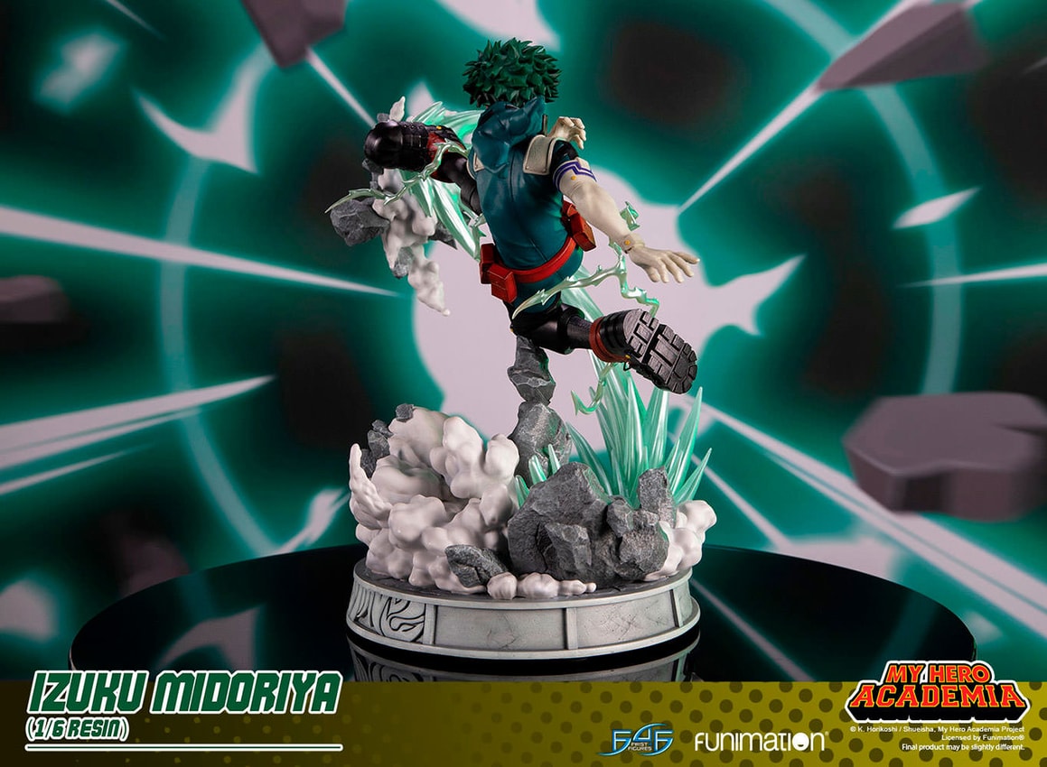 My Hero Academia Izuku Midoriya Statues - Prototype Shown View 6