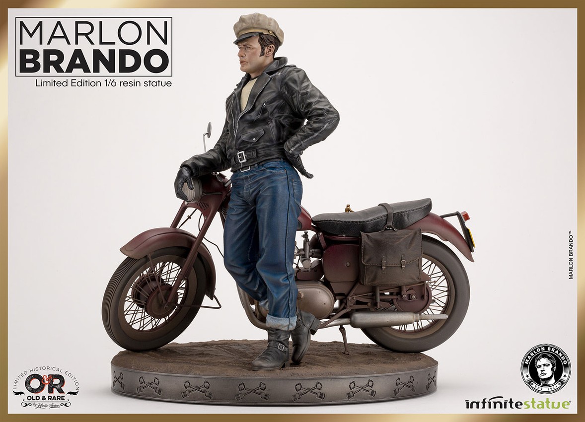 Marlon brando motorcycle on sale
