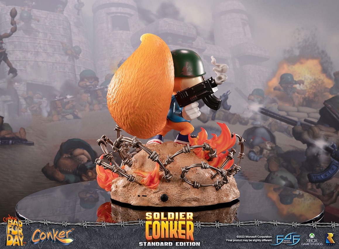Rare Soldier Conker (Standard Edition) Statues - Prototype Shown View 6