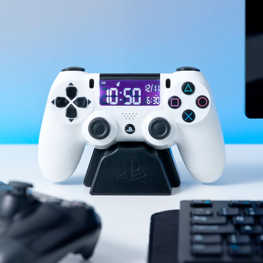 PlayStation White Alarm Clock- Prototype Shown