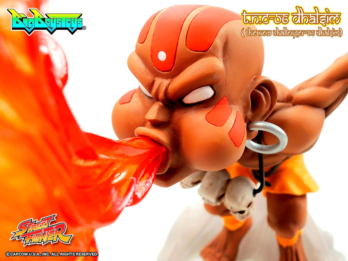 Street Fighter Dhalsim PVC Figure - Prototype Shown View 6