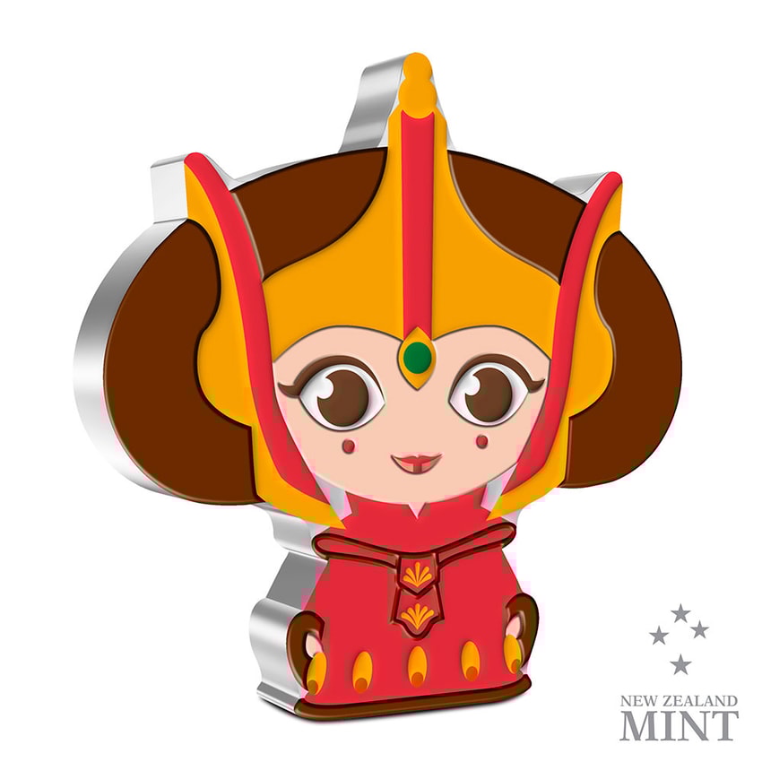 Padmé Amidala 1oz Silver Coin