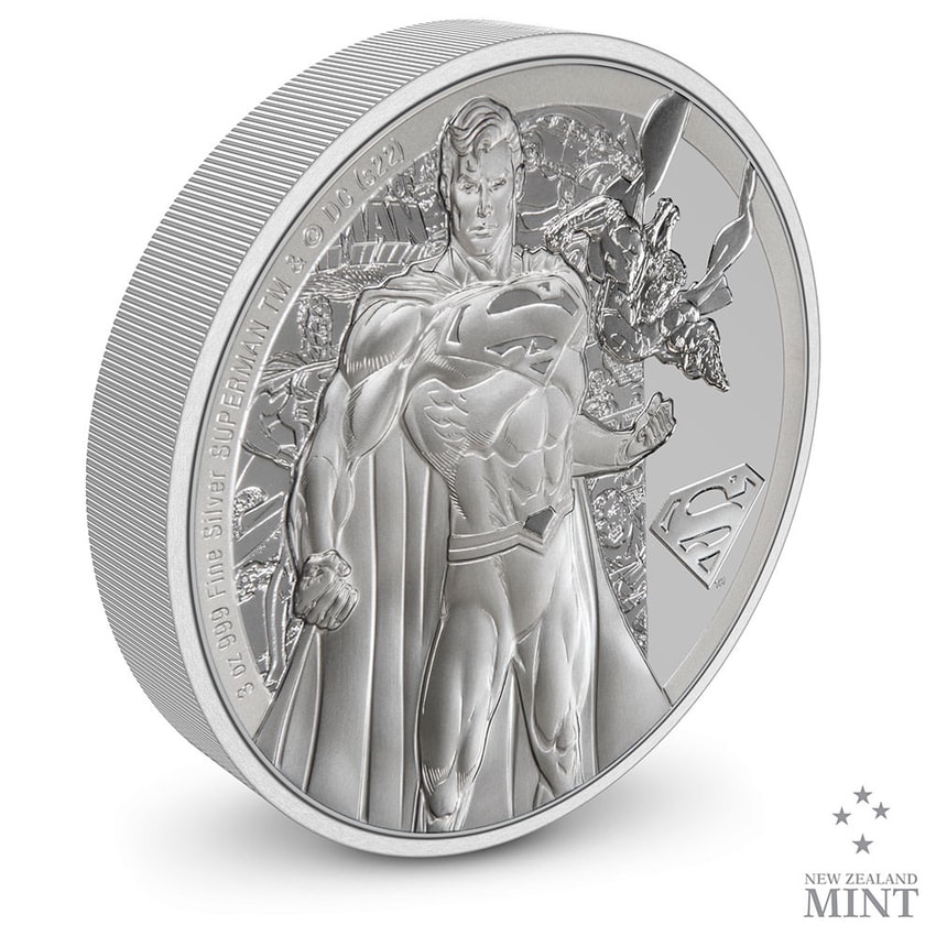 Superman Classic 3oz Silver coin