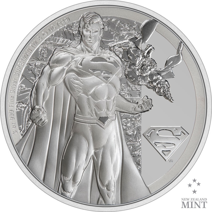 Superman Classic 3oz Silver coin